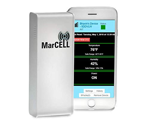 MarCELL cellulaire temperatuur / vochtigheidsmonitor