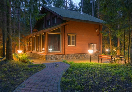 Vakantiehuis in het bos