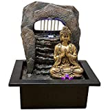 Zen'Light Zen Dao fontein, hars, brons, 21 x 17 x 25 cm